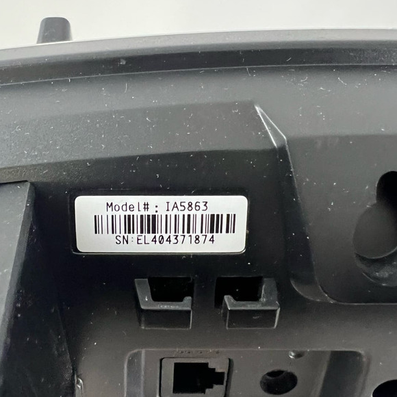 V Tech IA5863 Phone Answering System Caller ID Cordless Call Silver Black - Picture 4 of 7